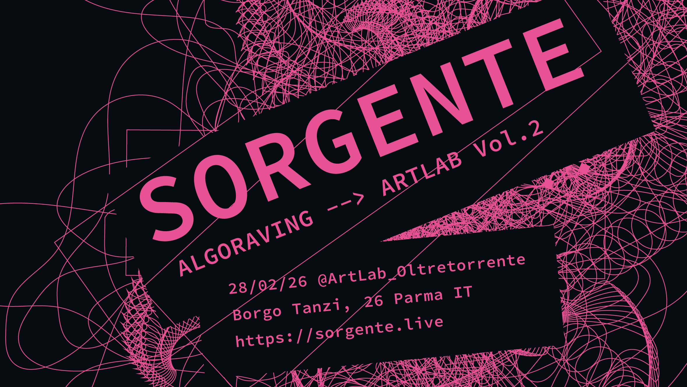 Sorgente Algoraving Artlab vol 1 Flyer