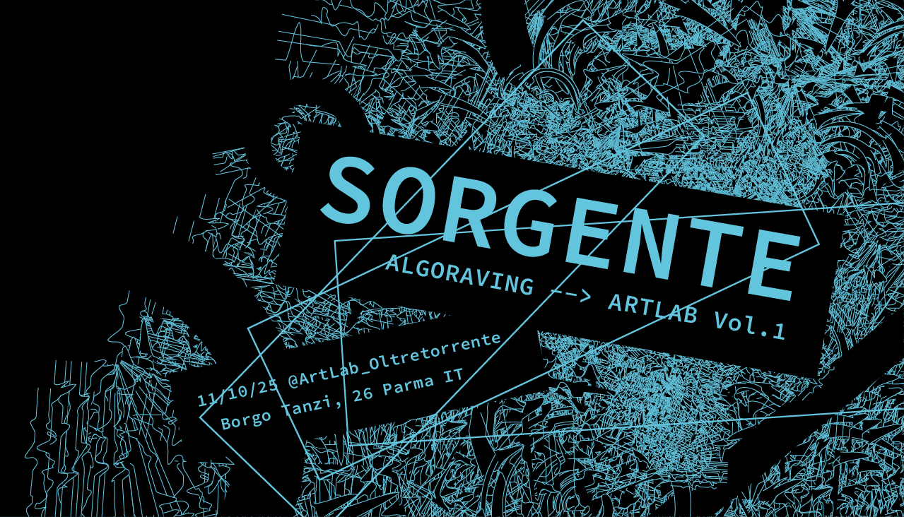 Sorgente Algoraving Artlab vol 1 Flyer